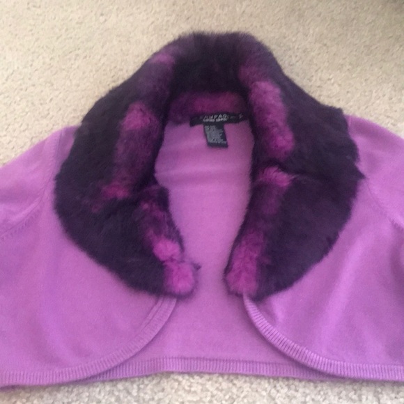 Rampage cropped sweater Purple size M - Picture 10 of 14